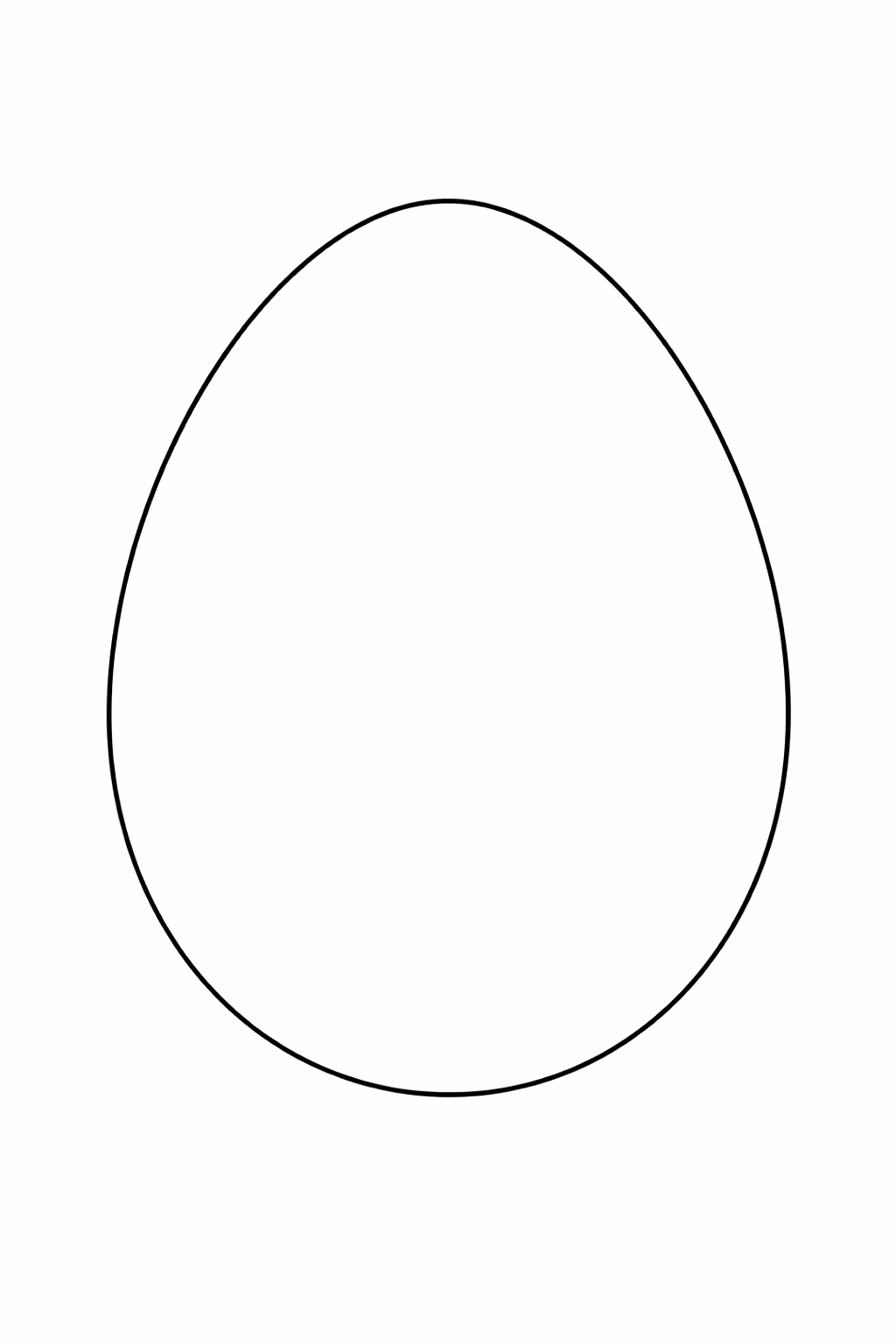 Великодня розмальовка «Контур писанки для створення власного орнаменту» скачати та роздрукувати в форматі А4 Великодня розмальовка «Контур писанки для створення власного орнаменту» скачати та роздрукувати в форматі А4