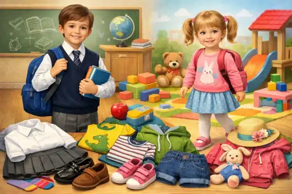 Що важливо в одязі для школи та садочка