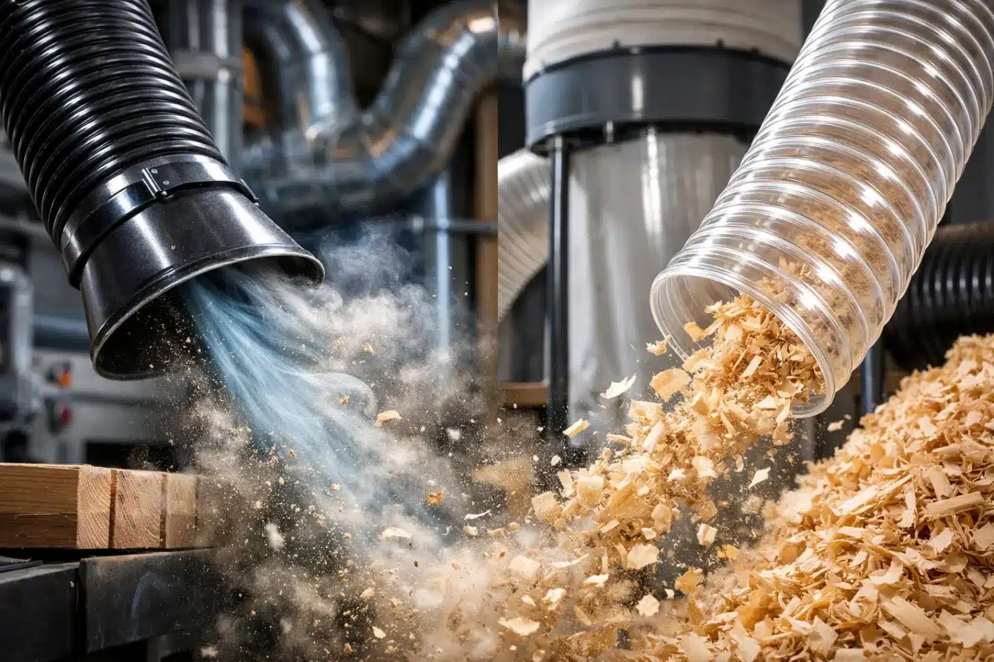 Вентиляція без втрат: як правильно обрати шланг для повітря, пилу та легких частинок